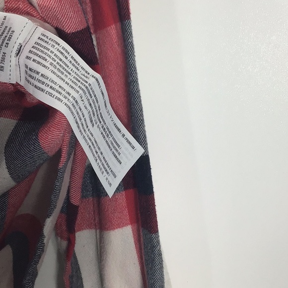 Abercrombie & Fitch | Women’s Striped Flannel Shirt~L - Picture 7 of 7